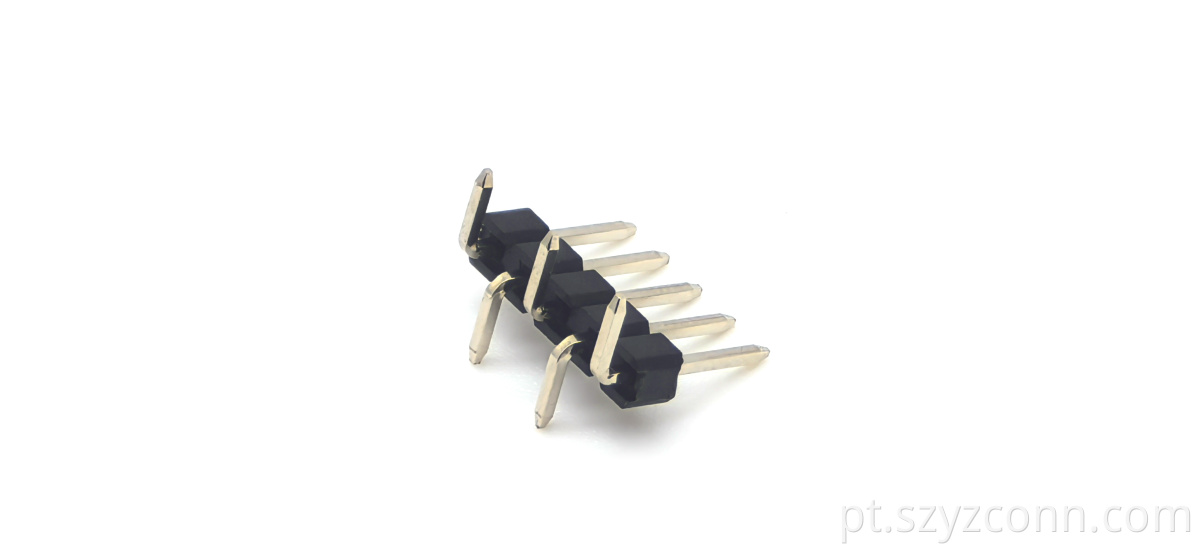 Cabeçalho de pino de 2,54 mm 5p 2.54mm pin header 5p
